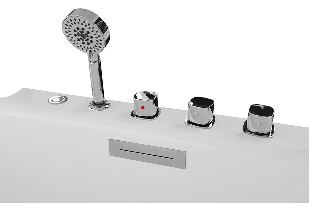 M-SPA - 1701 Voľne stojaca kúpeľňová vaňa SPA s hydromasážou - 12