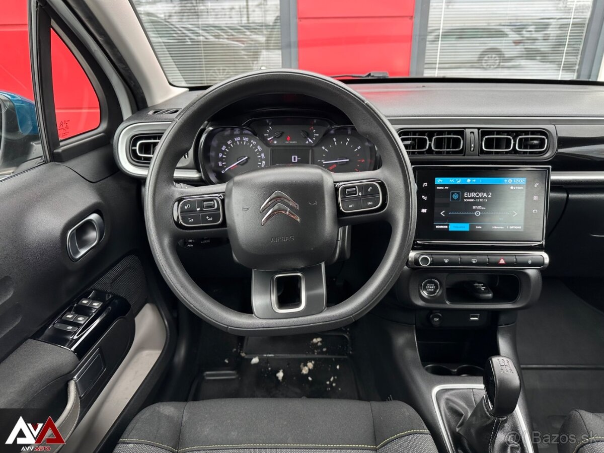 Citroën C3 1.2 PureTech S&S Shine, 89 090km, Smart Key, SR - 12