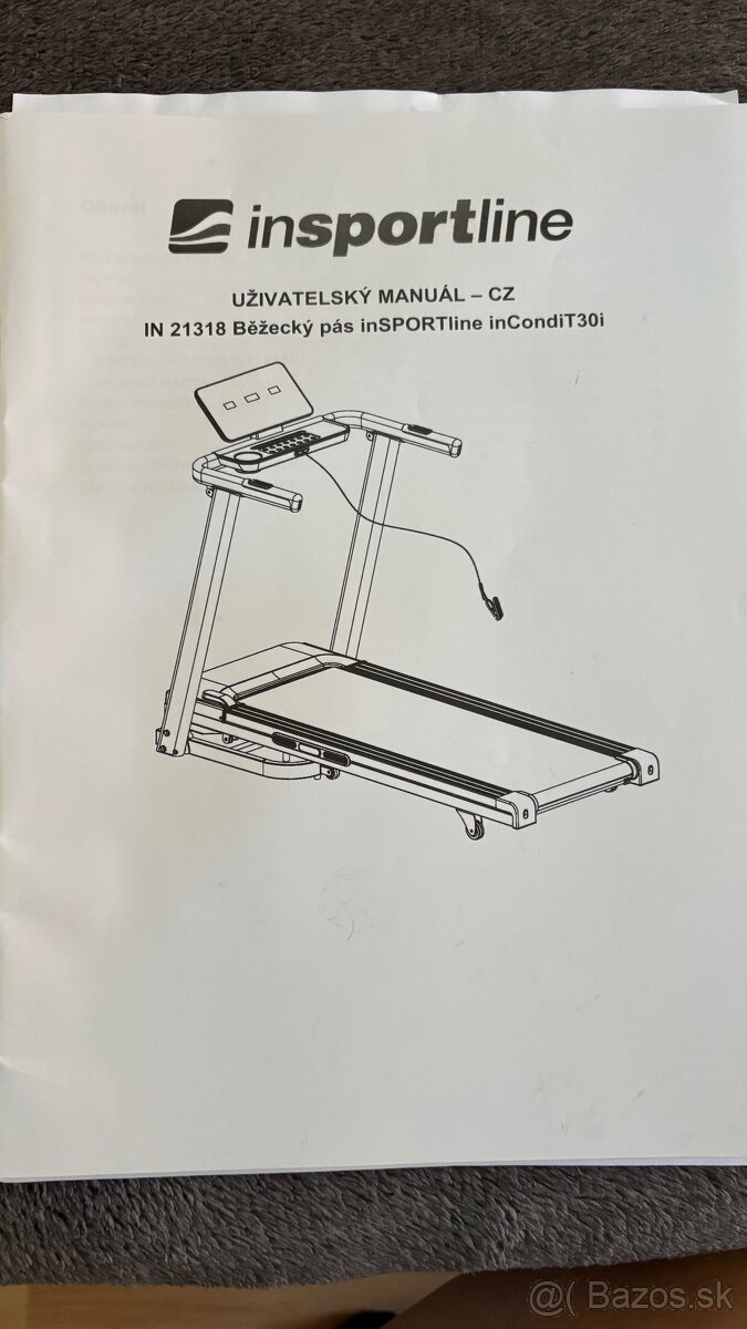 Bežecký pás inSportline inCondiT30i - 12