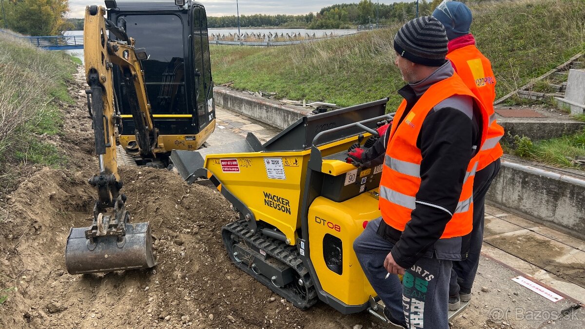 MINIBAGER CAT - vykopove a zemne prace - 12