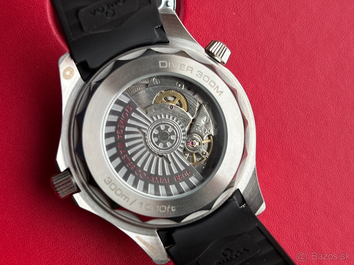 Omega Seamaster 300M, Rubber Strap, 42mm - 12