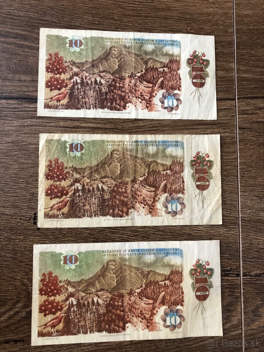 Bankovky PROTEKTORÁT a ČSR 2 - 12