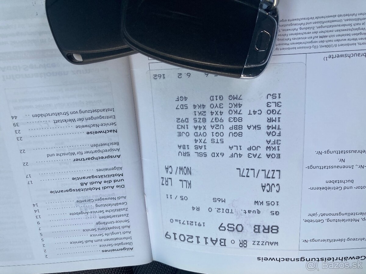 AUDI Q5 2.0 TDI QUATTRO MÓD ROK 2012 - 12