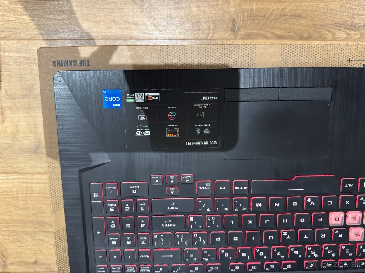 ASUS TUF Gaming F17 (FX706H) – RTX 3060 - 12