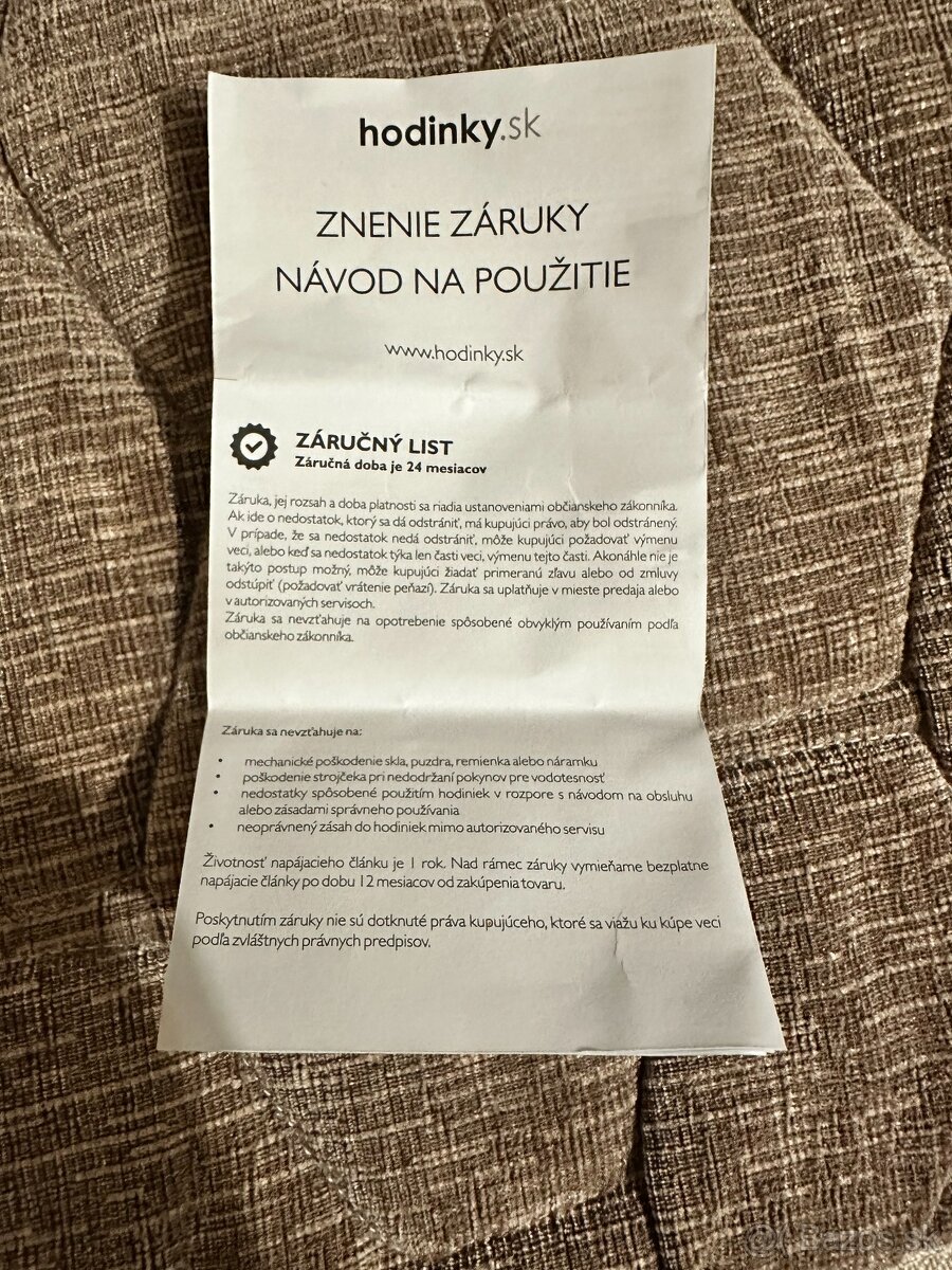 Predám pánske hodinky Guess - 12