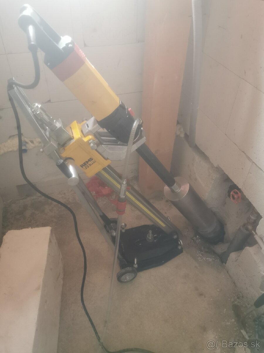 Jadrové vŕtanie, Zmrazovanie potrubia - 12