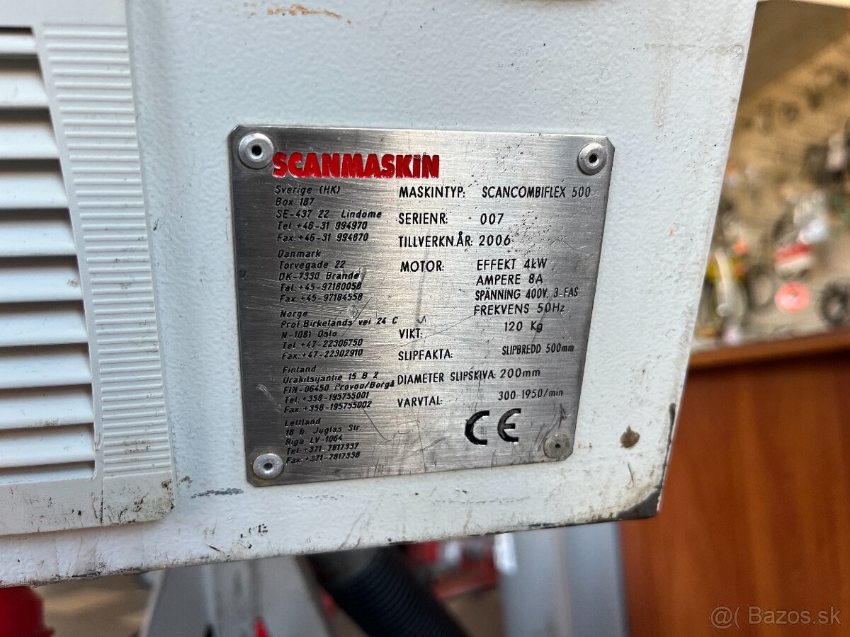 Planetárna brúska na betón Scanmaskin 500 Hladicka lesticka - 12