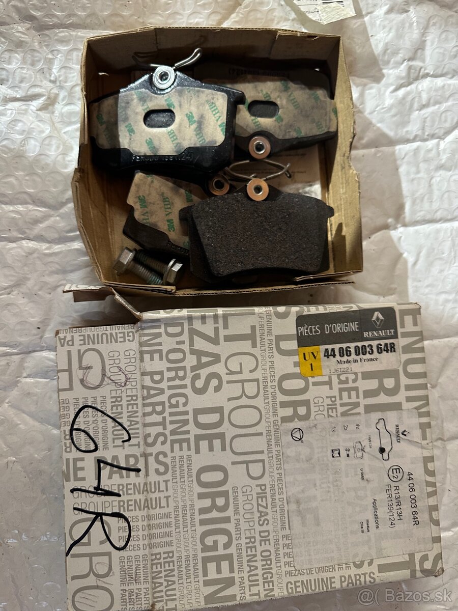 Brzdové doštiky + ND Renault,Dacia - 12