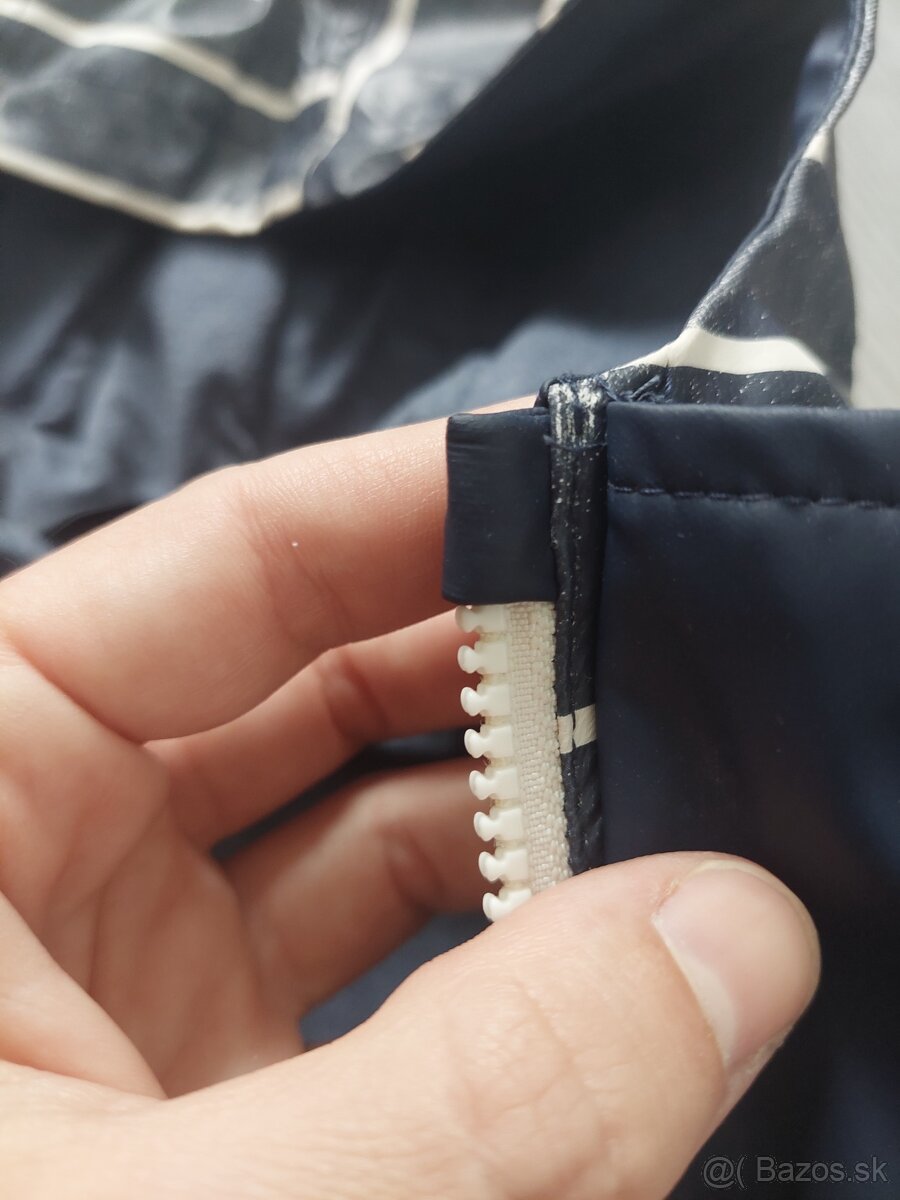 Nepremokavá prechodná bunda pásiky Next 92 - 12