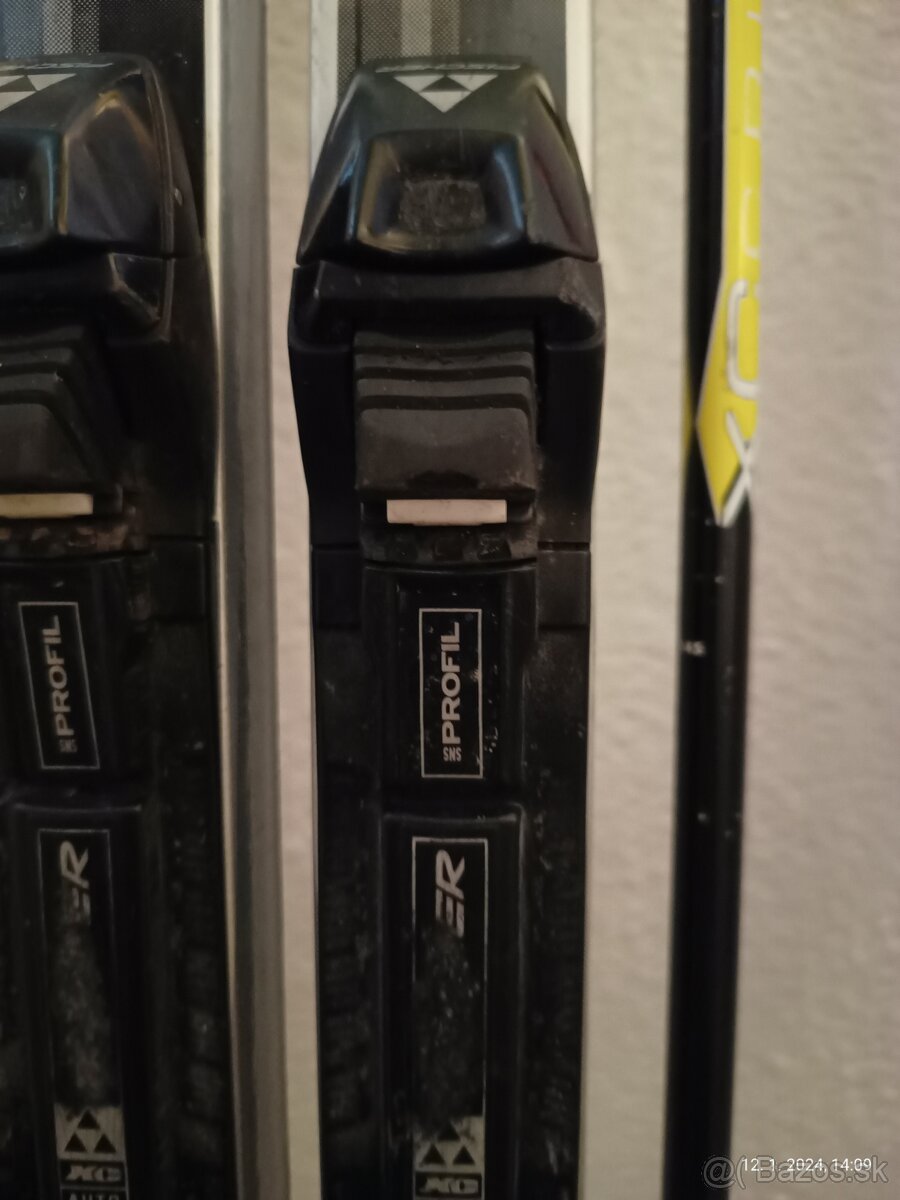 supinove bezky FISCHER dlzka 184 cm a 174 cm + palice - 12