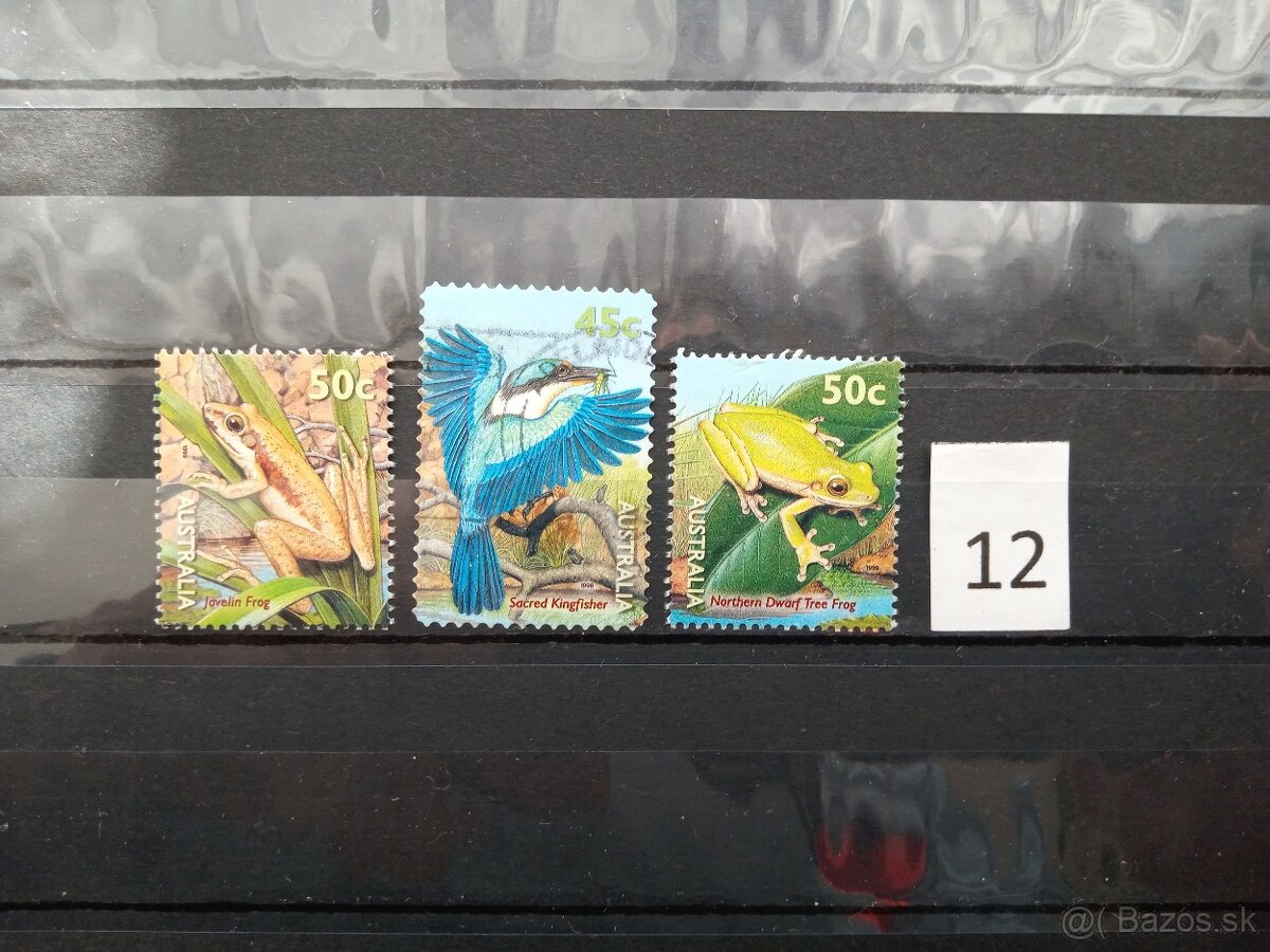 Poštové známky č.469 - OCEÁNIA - 20 sérií - 12