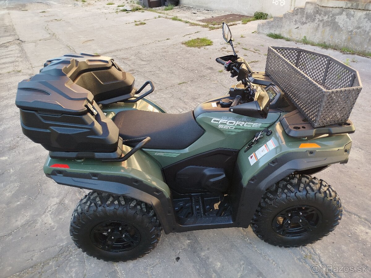 Cf moto 520 G2 nájazd iba 550km a v príplatkovej výbave - 12