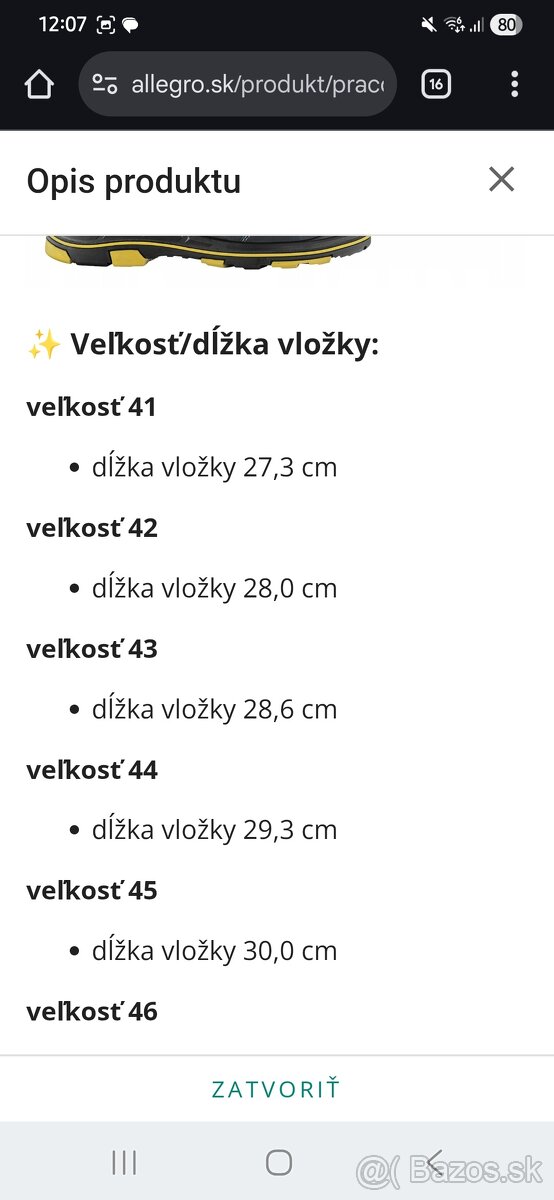 Bezpečnostná obuv veĺ. 42 - 12
