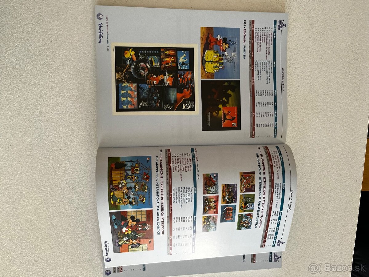 Disney poštové známky - 12