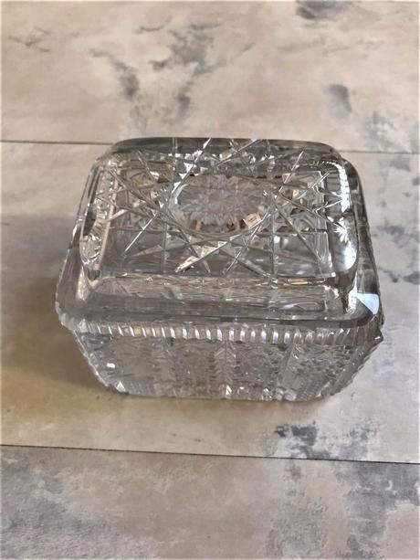 Kryštálová kazetka BOHEMIA - 12