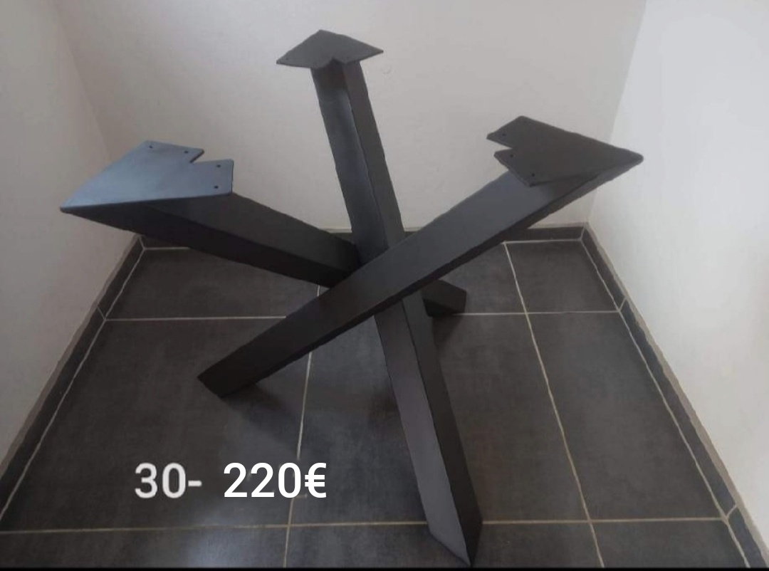 Železné nohy na stôl - 12