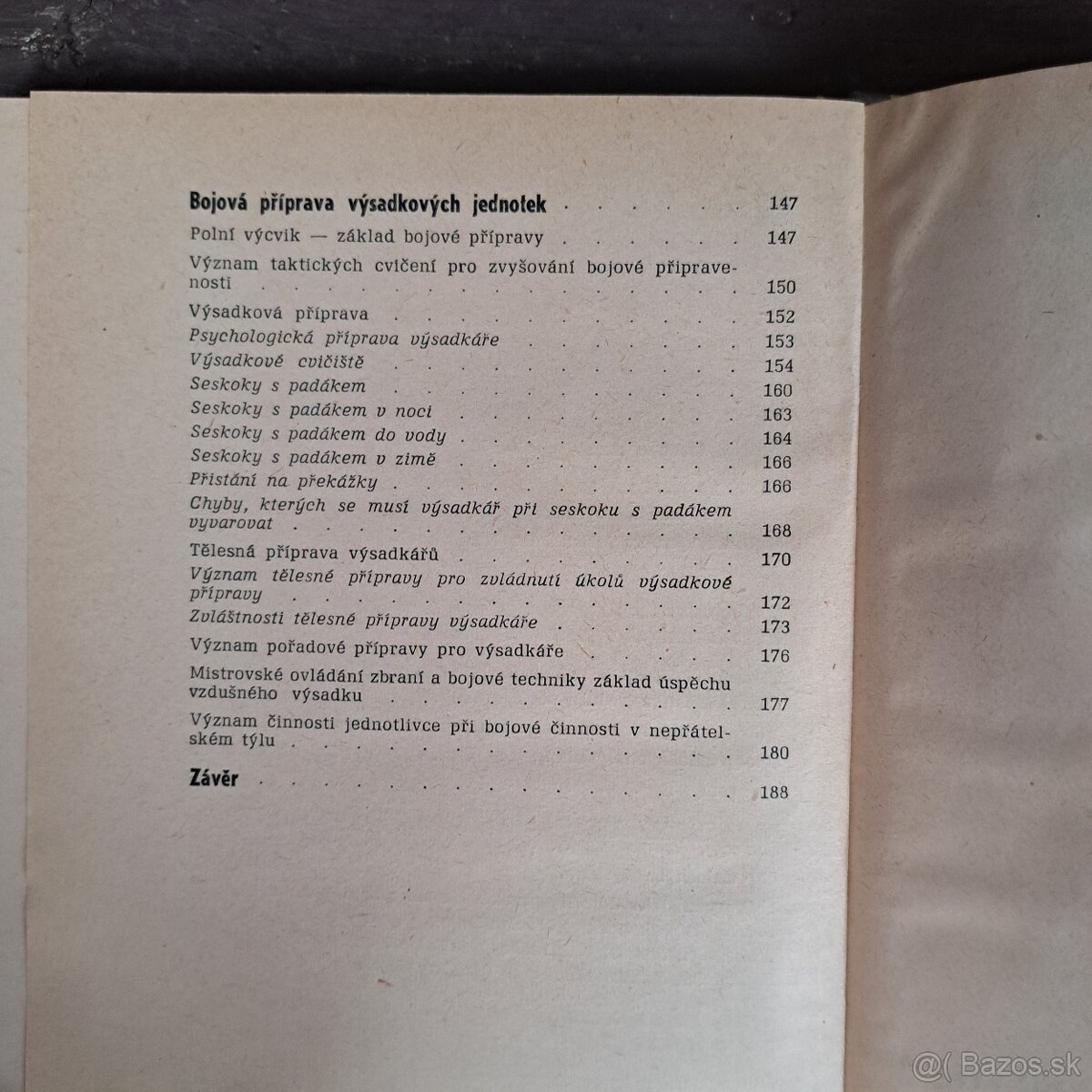Vzdušné výsadky 1961, príručka ČSLA - 12