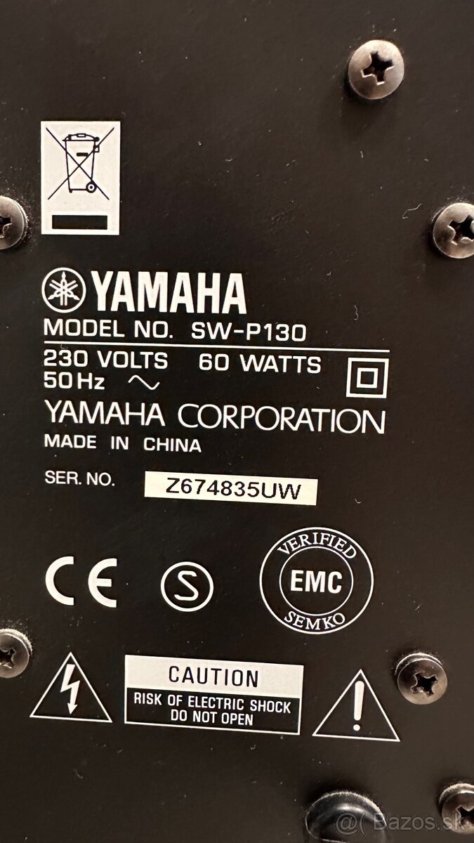 Domáce kino YAMAHA - 12