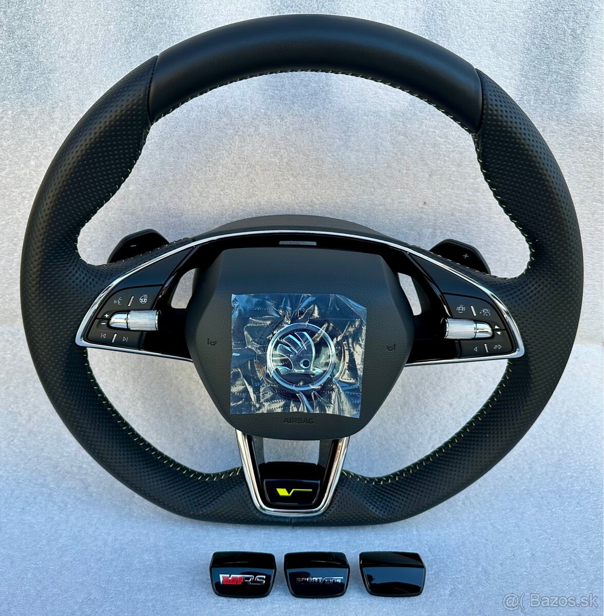 Volant zrezany dsg skoda octavia IV vyhrievany RS - 12