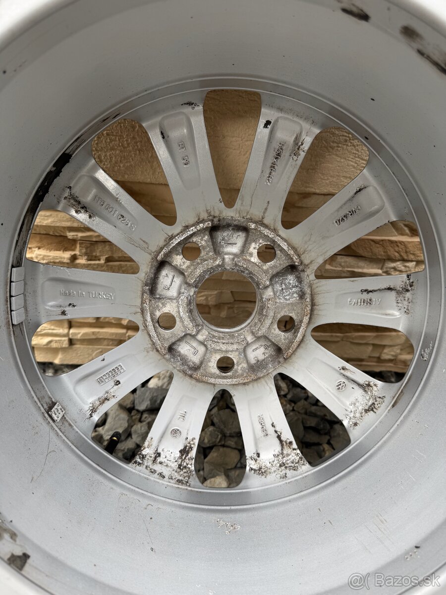 VW disky 5x112 6,5J R16 57,1mm - 12