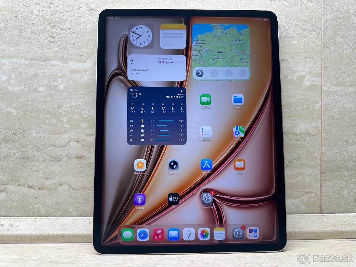 Apple iPad Air 13 (2024) 128GB Wi-Fi Starlight - 12