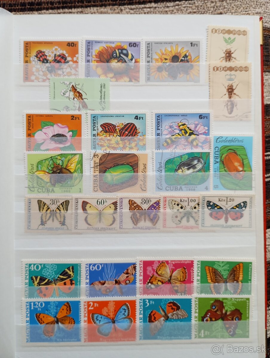 Album známok flóra a fauna. - 12