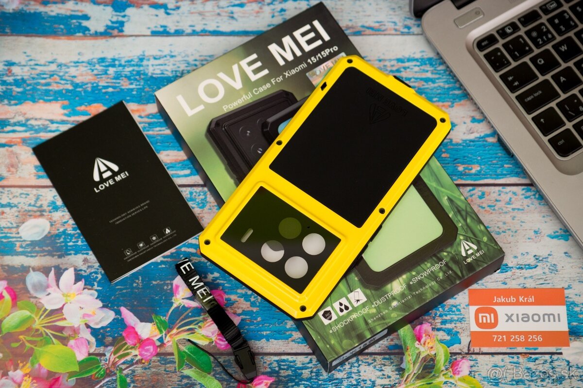 Originálne Love Mei púzdra pre Xiaomi - 12