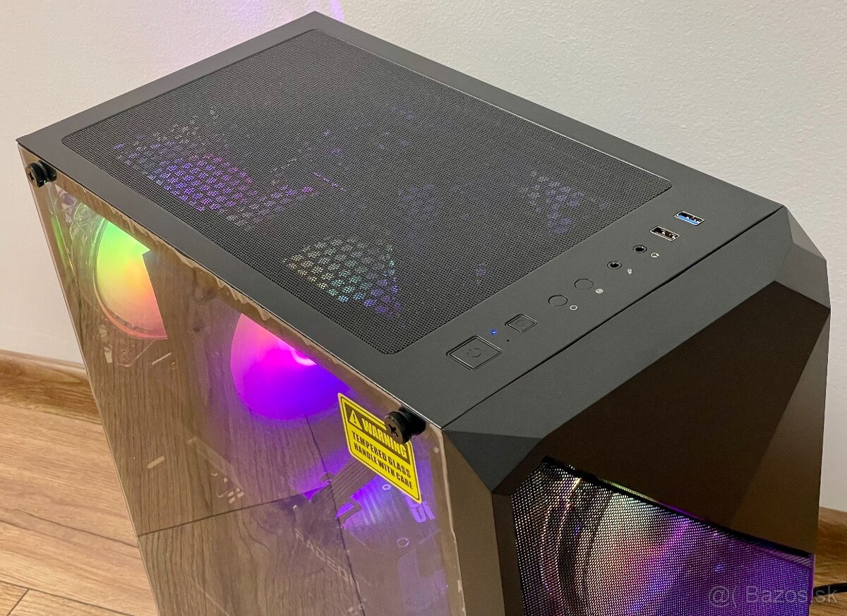 Herný PC i5-14400F,32GB DDR5,RX 6600 XT 8GB – záruka - 12