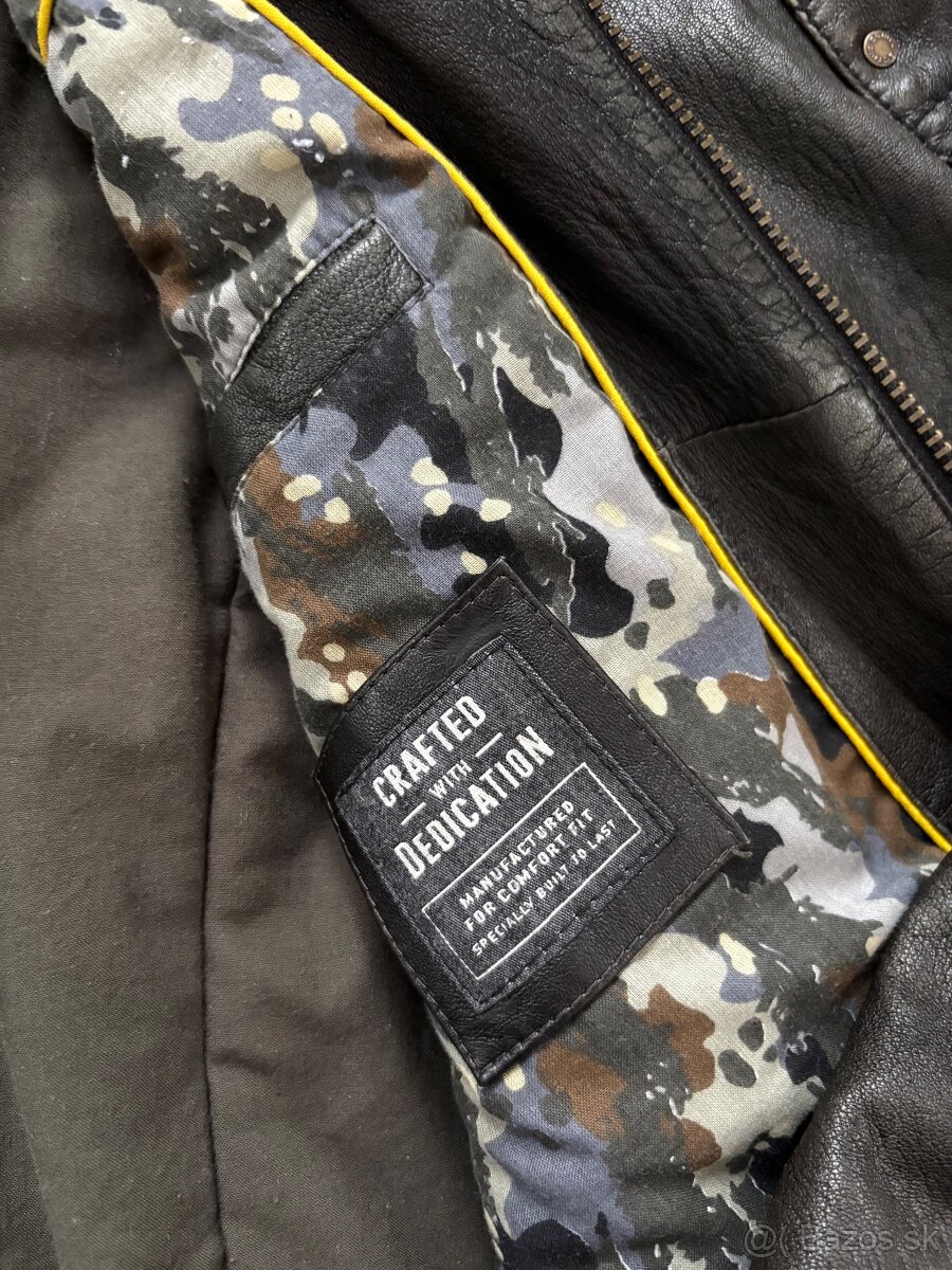 Pánska kožená bunda Camel Active - 12