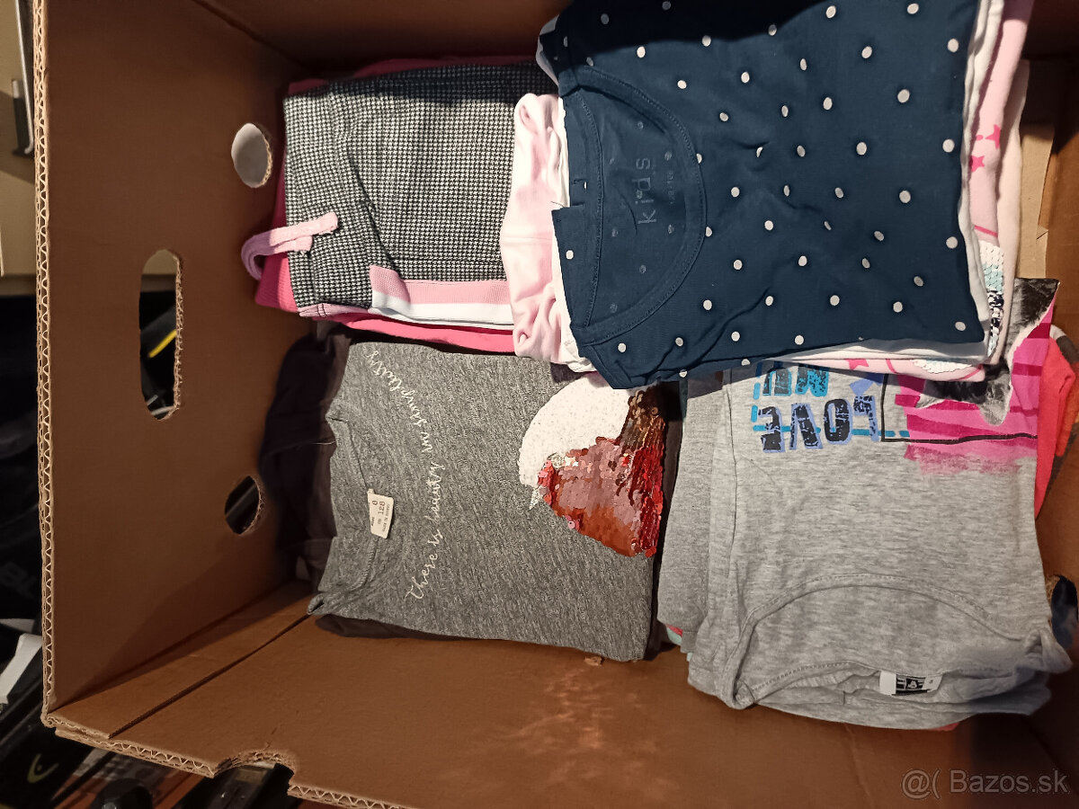 Detské oblečenie veľkosť 122/128 - 12