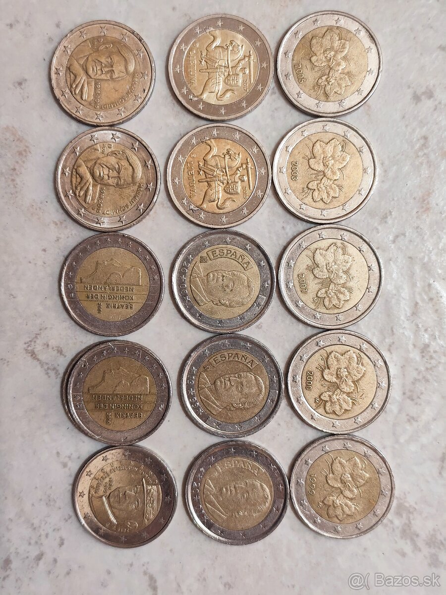 2 eurové mince - 12
