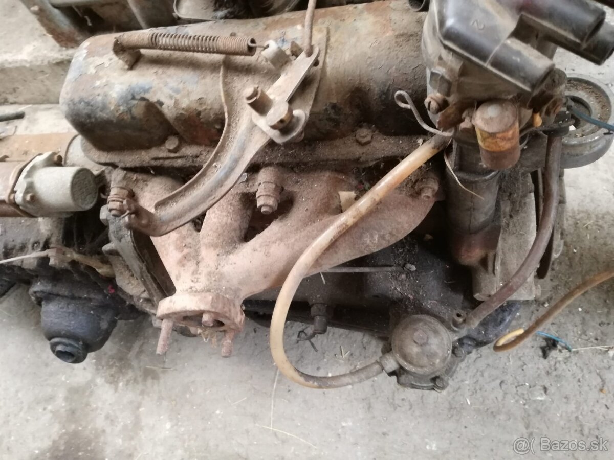 Chromovane spetné zrkadlo pre Fiat 850 a diely - 12