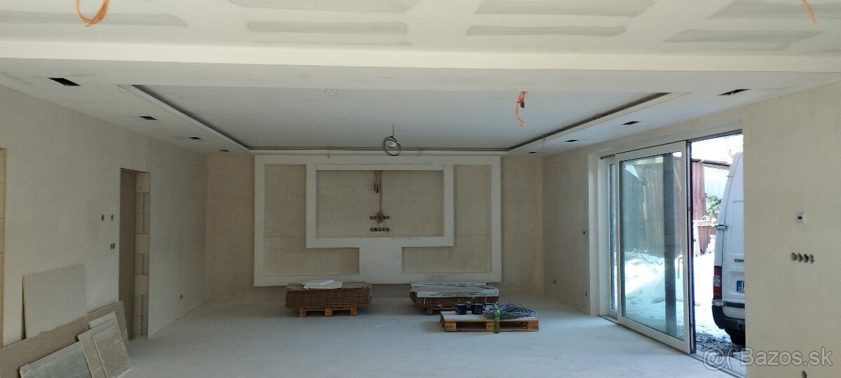 Sadrokartóny a interiérové práce - 12