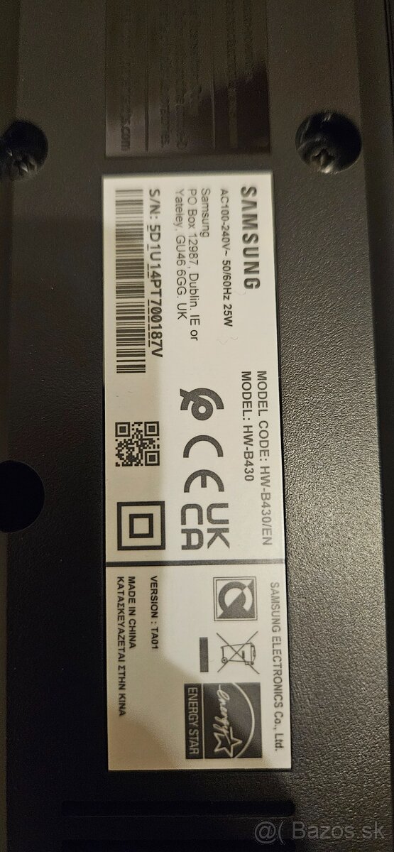 Samsung Soundbar - 12