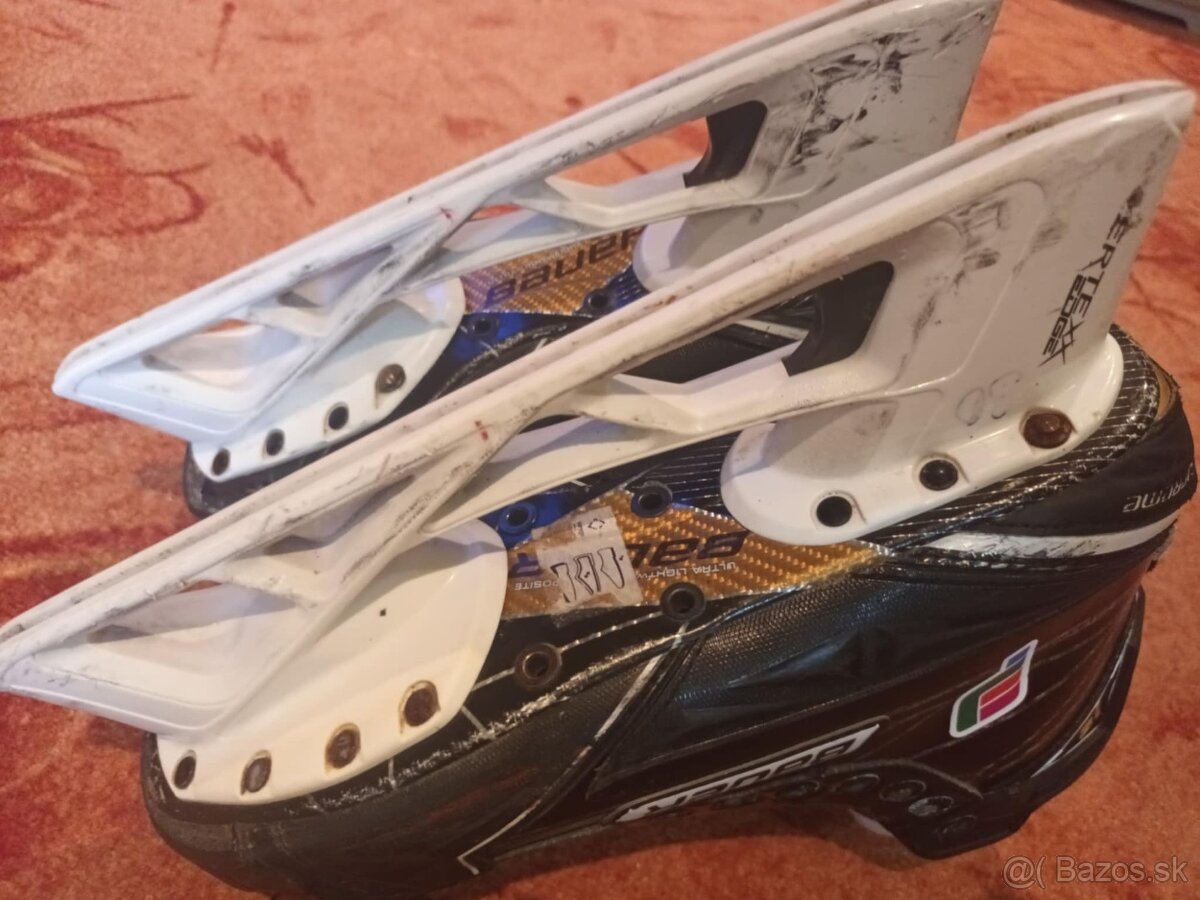 Brankárske korčule Bauer Supreme 1s, BEZ NOŽů a TKANIČEK - 12