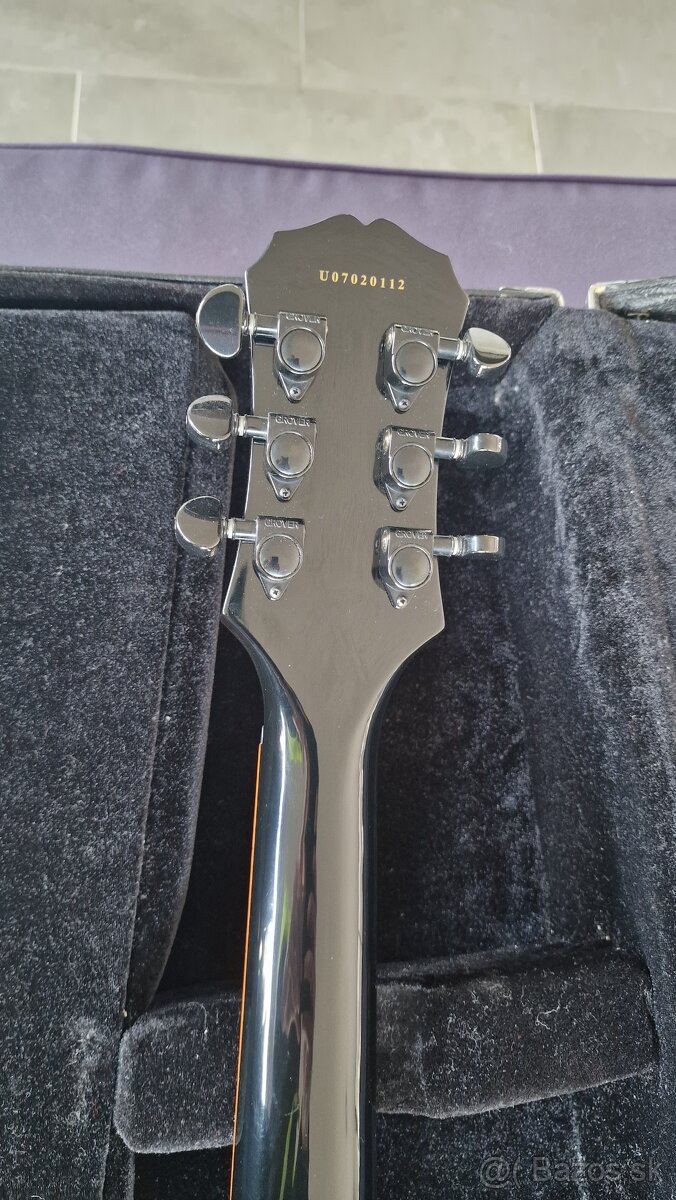 Predám Epiphone G-400 Tony Iommi Ebony + kufor - 12