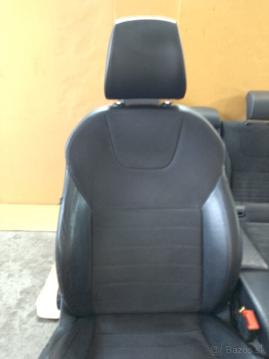 sedačky Octavia 3 - čierna ALCANTARA - 12