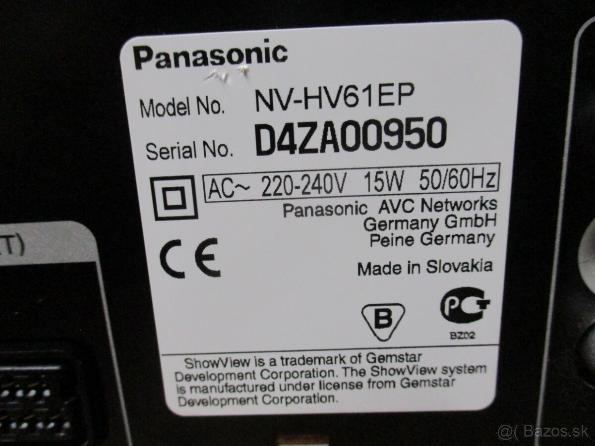 PANASONIC NV-HV61EP hifi stereo video - 12