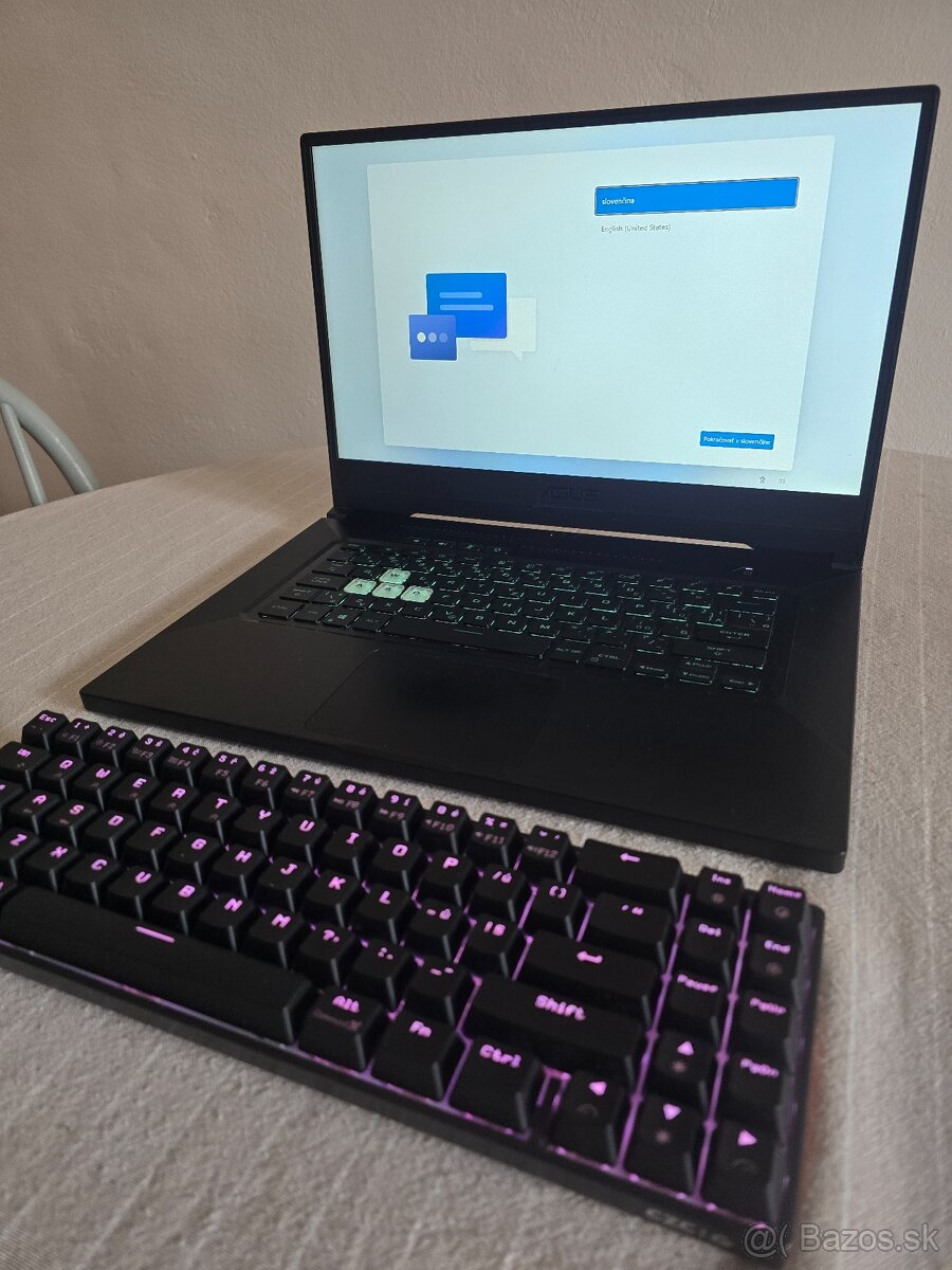 Asus Tuf Dash F15 , 512GB. SSD , 24GB. ram , 6 GB. gpu - 12