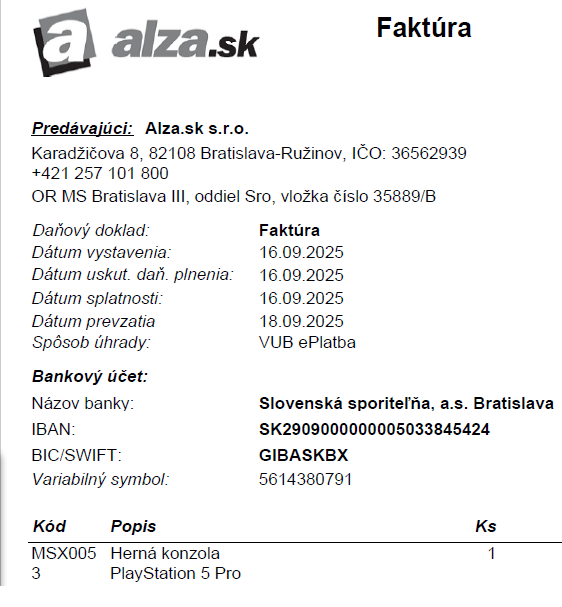 Sony Playstation 5 Pro 2TB - nová konzola - 12