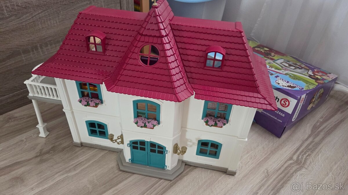 Schleich kone, stajne, dom - 12