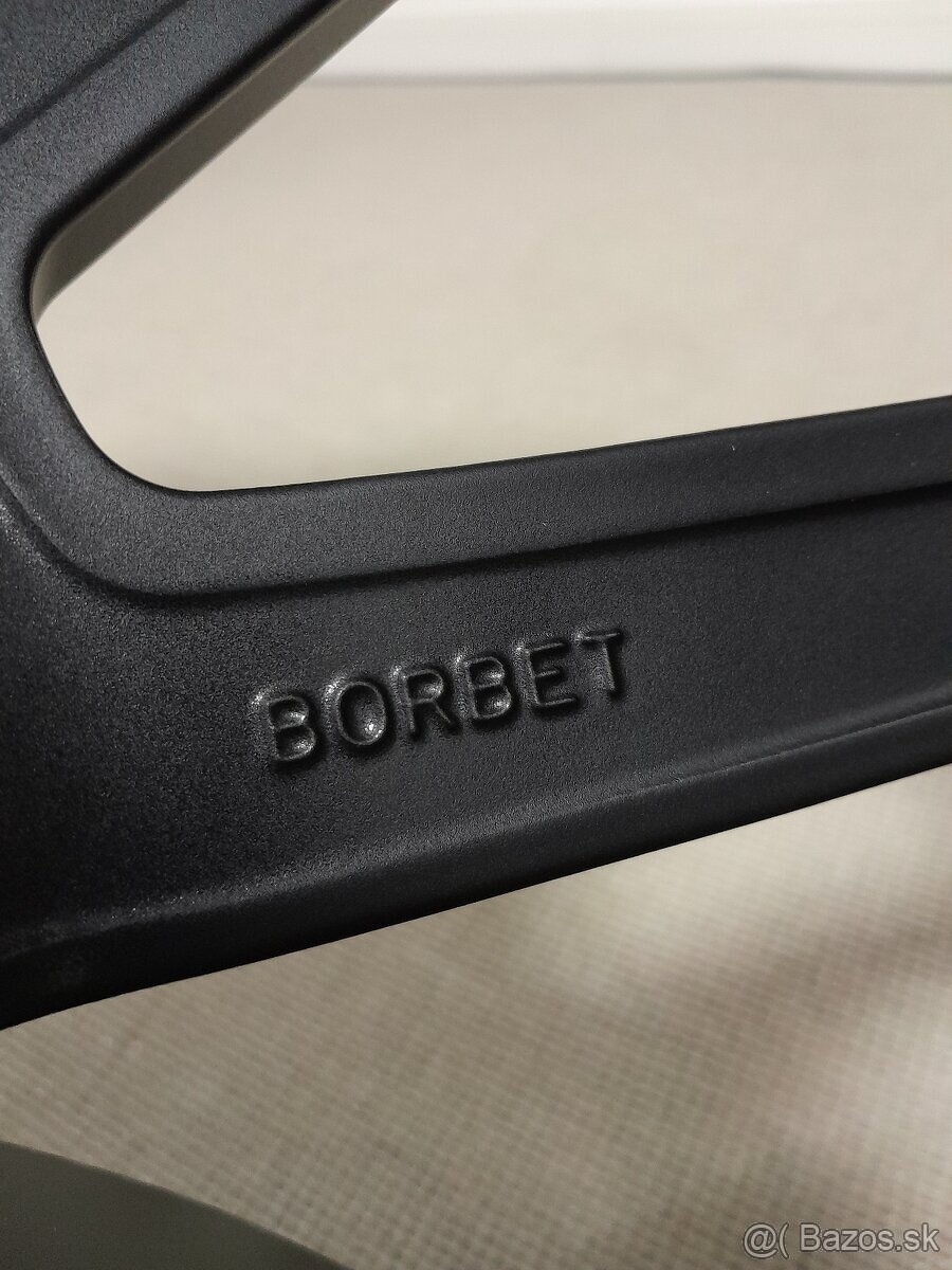 Alu disky R18 5x112 Et44 8J Borbet Audi Vw Škoda Seat - 12