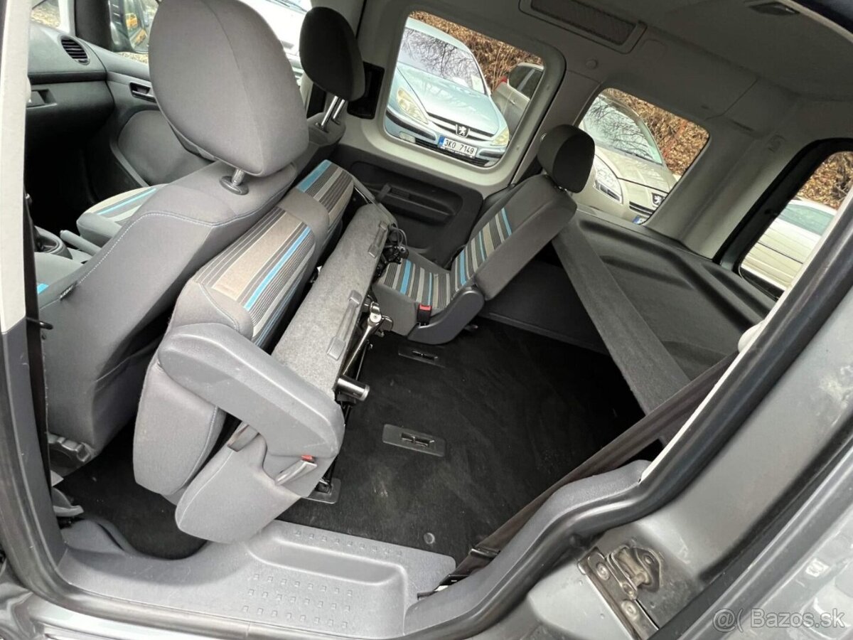 VW Caddy 1.2 TSI 77 kW 2x šoupačky 2011 klima serviska - 12