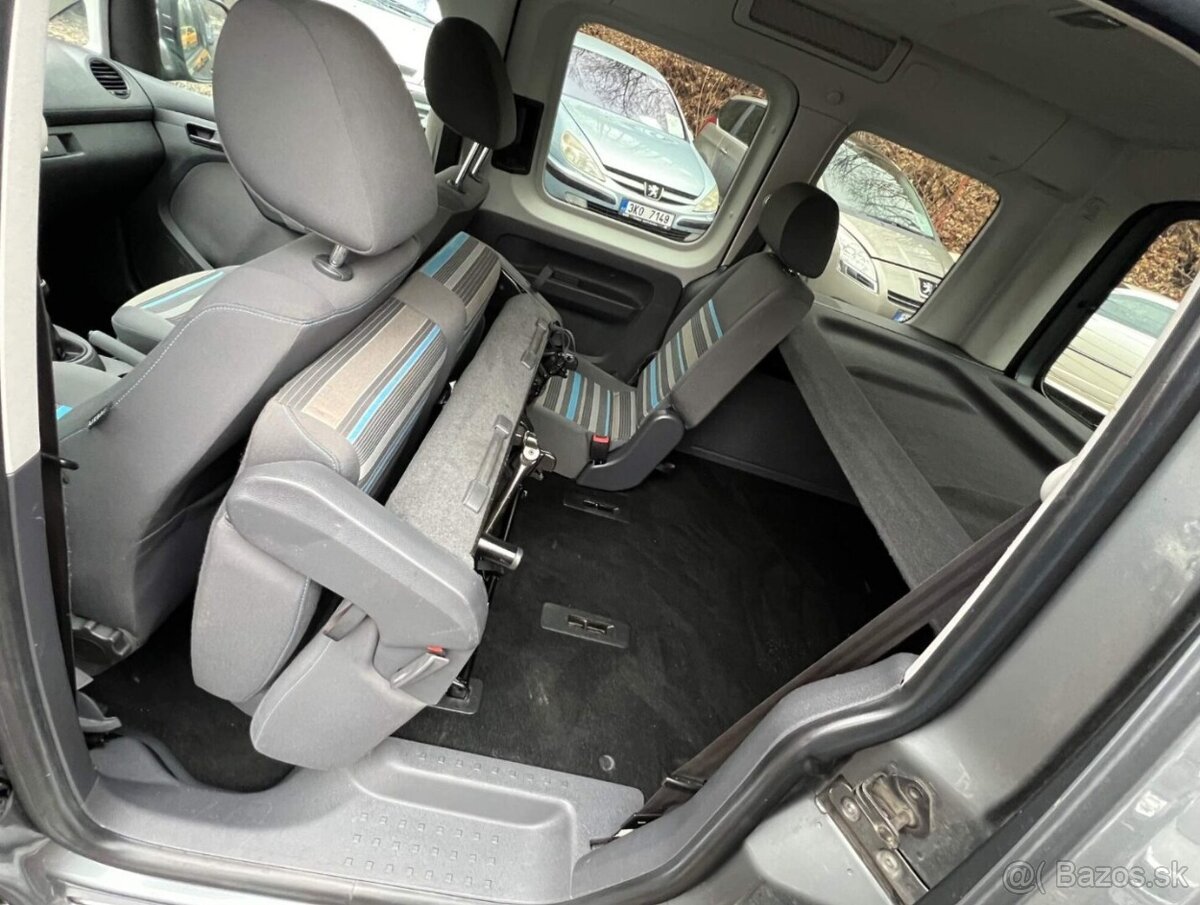 VW Caddy 1.2 TSI 77 kW 2x šoupačky 2011 klima serviska - 12