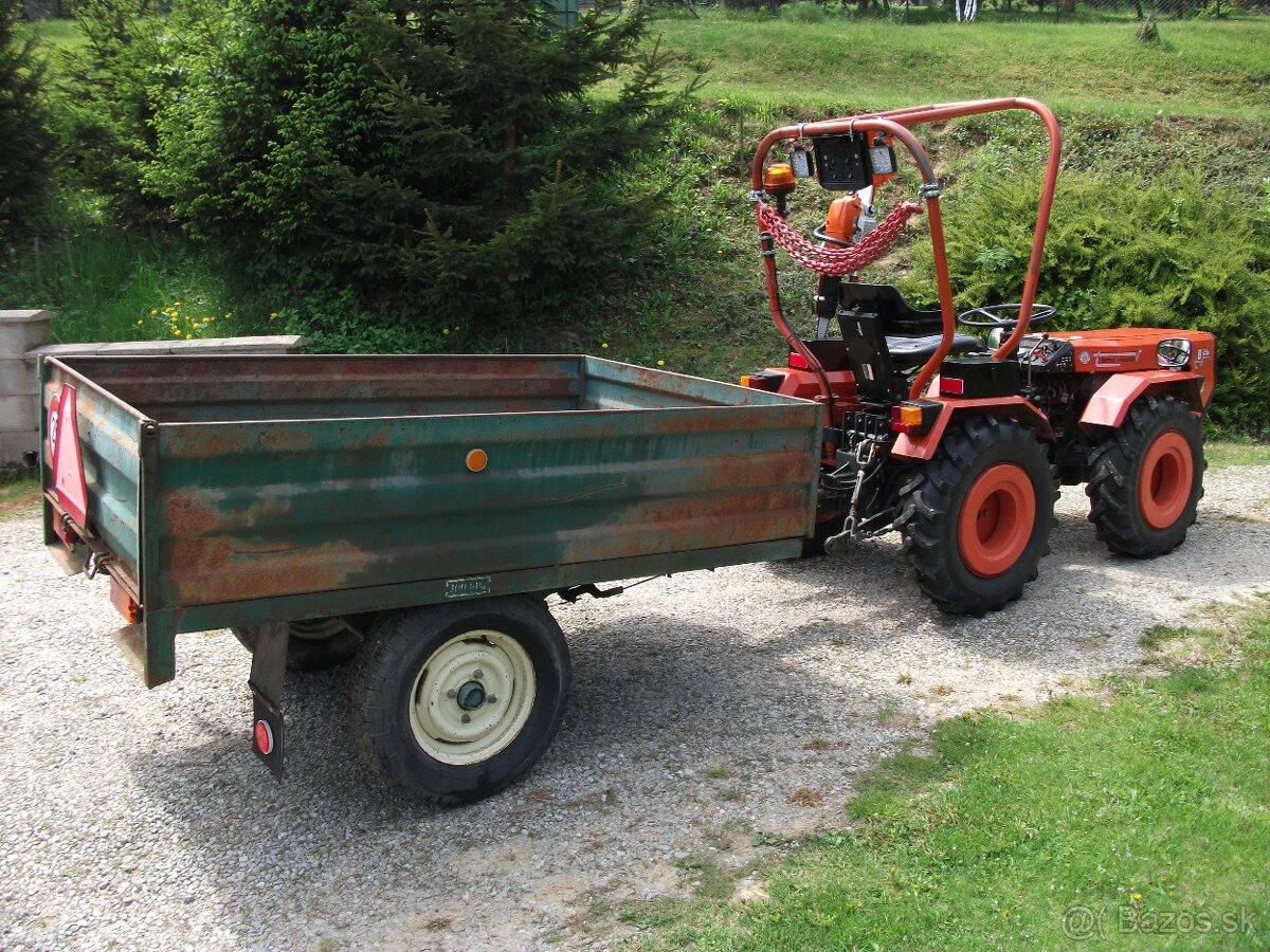 Predám orig.fabrickú vlečku-sklápač typ-ANS151. - 12
