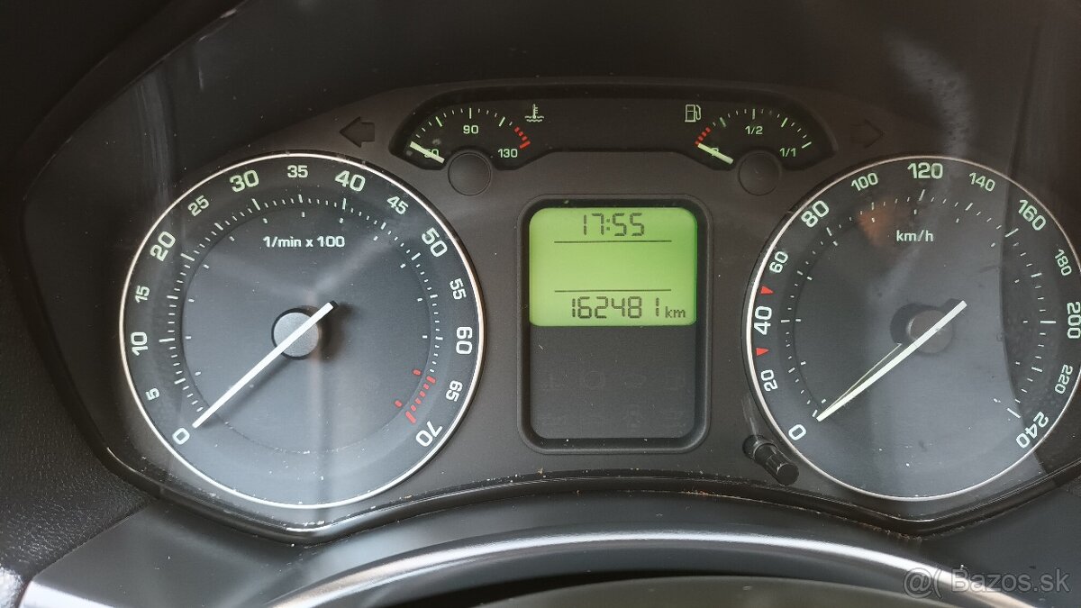 Škoda Octavia 2 1.6í MPI 75 KW LPG.Oficialne R.V.2007 - 12