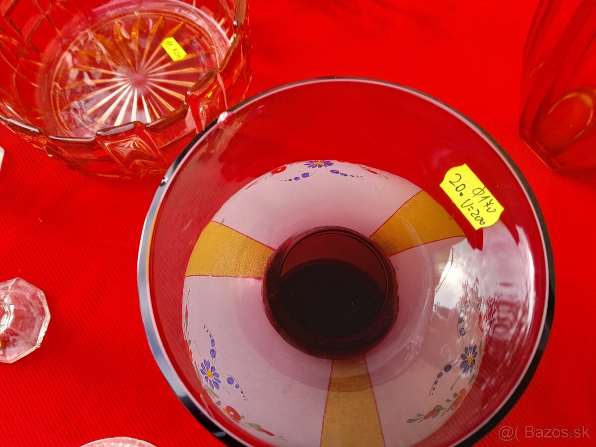 Staré historické sklo. - 12