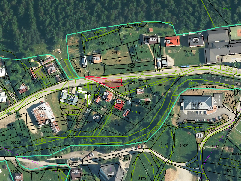 Korňa – POZEMOK 351 m2 na PARKOVANIE/GARÁŽ/PRÍSTREŠOK - 12