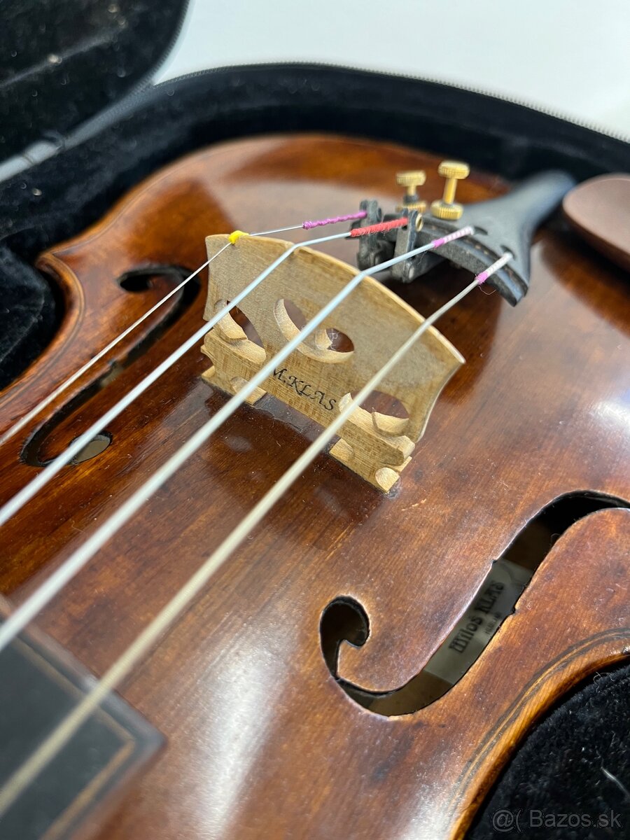 Staré majstrovské husle Mitterwald - 12
