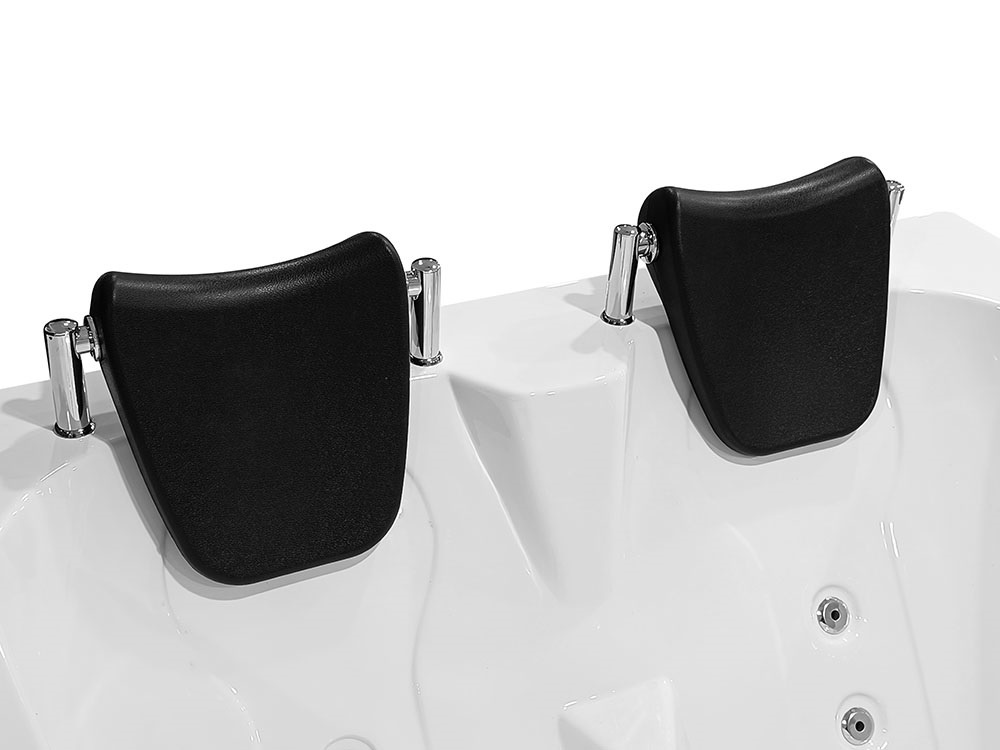 M-SPA - 0205 Pravá kúpeľňová vaňa s hydromasážou 170 x 115 x - 12